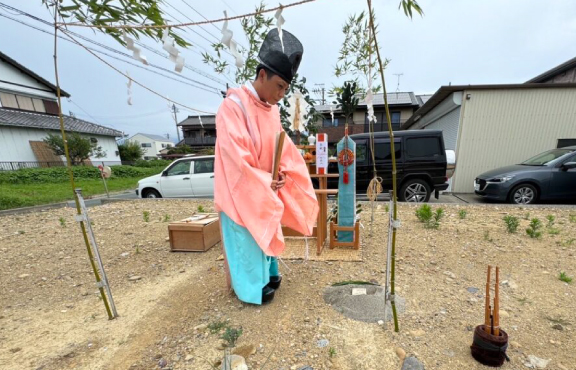 FLOW 09 地鎮祭・工事着工
